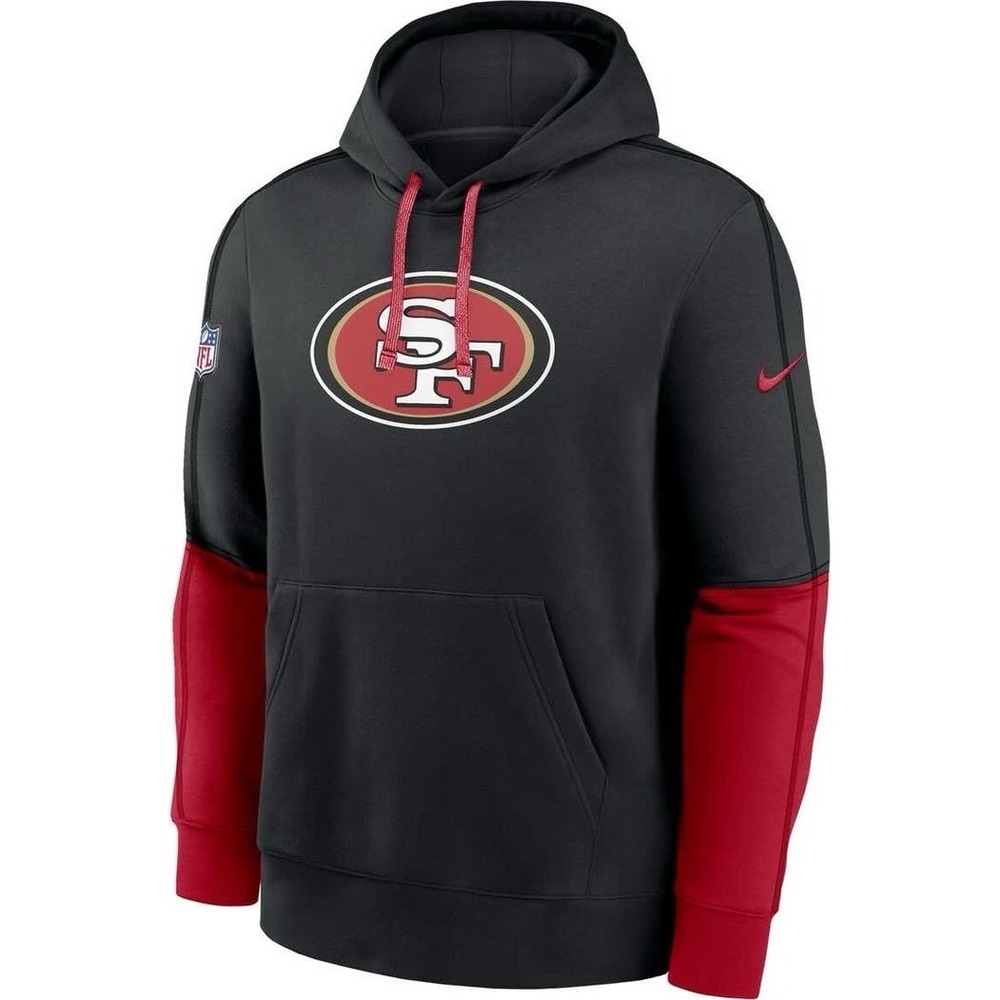 San Francisco 49ers Men's Medium Nike NFL Sideline Pullover Hoodie Sweatshirt